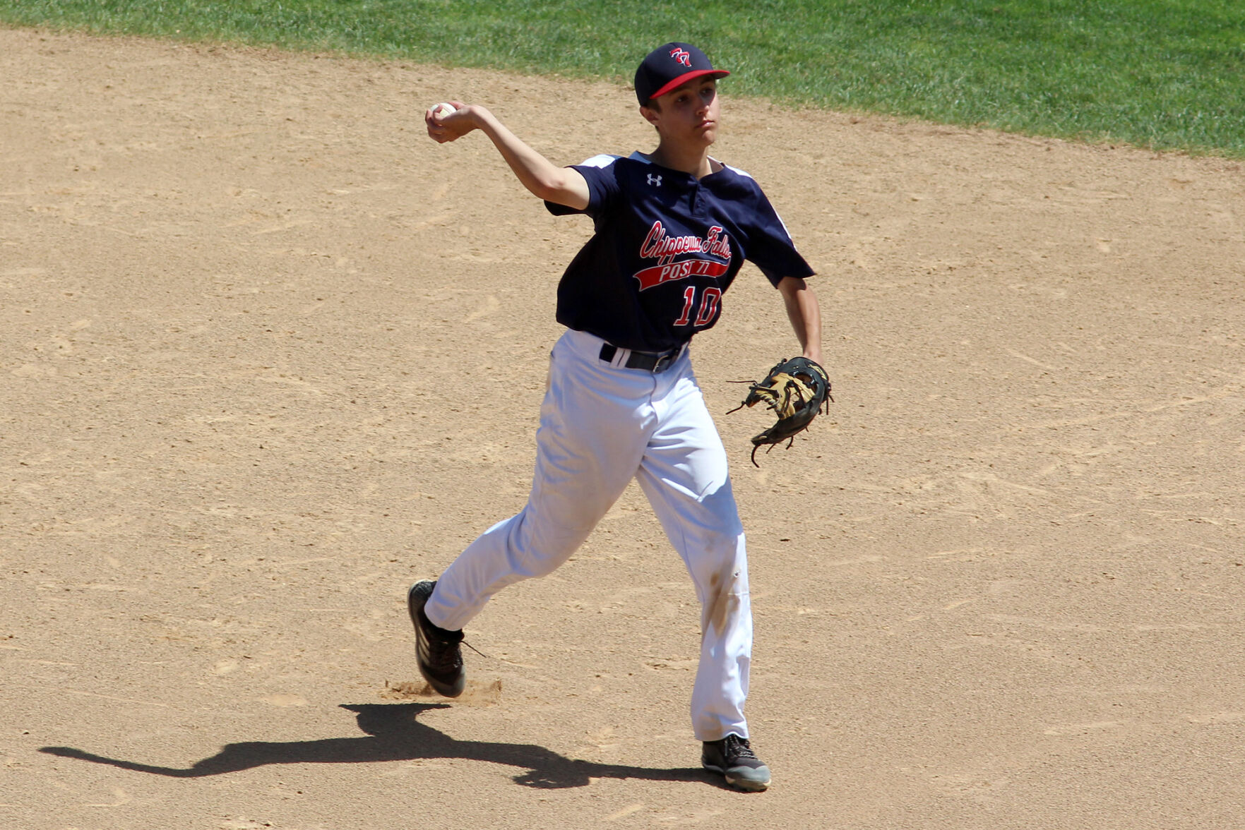 Chippewa Falls Post 77 senior legion baseball vs Superior Post 435 7-21-22